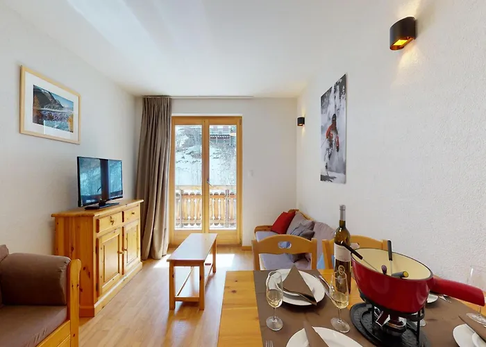 Apartamento On Floor Four With Balcony Nendaz